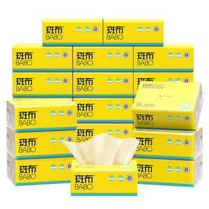 Papel Tisú Facial de 3 Capas, 100 Hojas, 100% Pulpa de Bambú Virgen, Suave para la Piel - Product Image 6