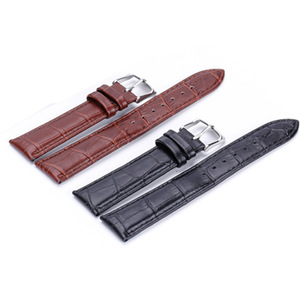 Vintage-Armband Echtes Leder Uhrenarmbänder 18 20 22mm Klassisches Alligatorleder Uhrenarmband - Product Image 3