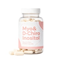 Capsules d'inositol en marque privée OEM/ODM, compléments alimentaires, capsules de myo-inositol et de D-chiro inositol pour femmes et hommes