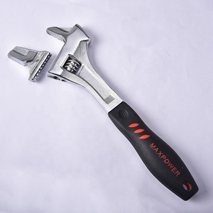 Chất Lượng Cao Wide Grip Giá Thấp Búa Điều Chỉnh Cờ Lê Với Tay Cầm Cao Su - Product Image 2