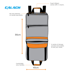 Custom Canvas Outdoor Travel Tableware Storage Bag Portable Cookware Travel <strong>Bbq</strong> Camp Hanging Roll Bag for <strong>Camping</strong> - Product Image 6