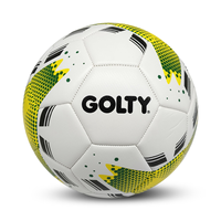 GOLTY SM-1019 Taille 5 Poids 400-440G et Circonférence 680-700MM avec Ballon de Football Traditionnel Renforcé Texturé Durable