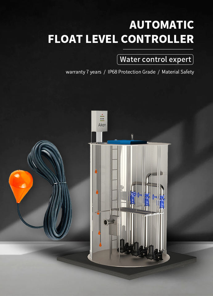 Aikon Three Phase Smart Control Float Switch Water Level Device with ...