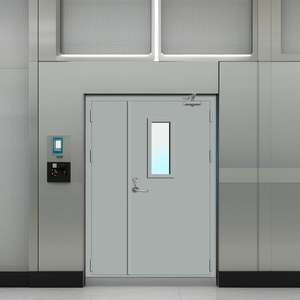 CHANGYI China a prueba de fuego clasificado resistente Escape FD30 minutos Puerta de fuego para Hotel KTV uso Industrial - Product Image 3