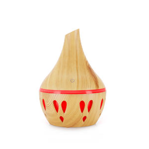 Wood Grain Aroma Diffuser 300ml USB <b>Humidifier</b> Mini Desktop For Home Less Than 10 Sqm - Product Image 1