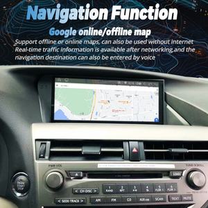 วิทยุติดรถยนต์ระบบ Android 12 ขนาด 128GB สำหรับ LEXUS RX 270 RX270 RX350 ปี 2009 - 2015 เครื่องเล่นมัลติมีเดีย วิดีโอ รองรับ CarPlay อุปกรณ์ Autoradio - Product Image 5