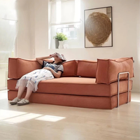 Ensemble de canapés modulaires pour salon, canapé-lit confortable en tissu avec compression sous vide, meubles combinés