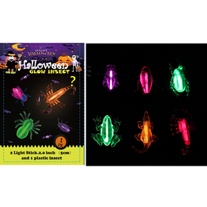 Juguetes Luminosos para Niños, Collares <span class=keywords><strong>de</strong></span> Insectos Luminosos para Halloween, Dulces o Truco, Artículos para Fiestas - Product Image 4