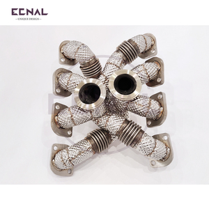 Colector de escape de longitud igual Ecnal para <span class=keywords><strong>BMW</strong></span> S63, ajuste directo, mejora de rendimiento, piezas de carreras de acero inoxidable - Product Image 5