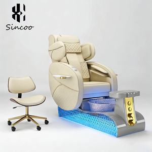 Sillas de Pedicura Eléctricas de Estilo Europeo al por Mayor, Silla de Spa para Pies con Hidromasaje, Silla de Manicura y Pedicura para Salón de Belleza - Product Image 1