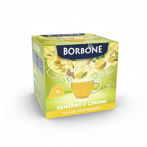 18 Capsule di Tè alle Erbe al Ginger e Limone BORBONE 0,14g/capsula Capsule di Caffè Specialità e K-Cups - Product Image 2