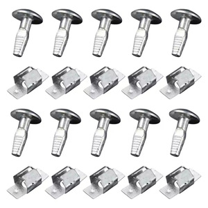 Nuevo Juego de Soportes para Placa Protectora de Motor 703016 703018 para Coches Citroën C5 C4, Piezas de Reparación de Acero con Fijaciones - Product Image 4
