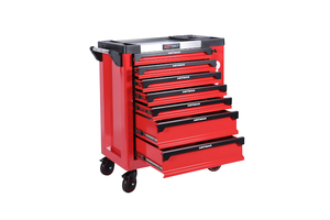 2021 Best Sale 7 <strong>Drawers</strong> Germany Kraft Tools Set <strong>Trolley</strong> with Stainless Steel Table - Product Image 2