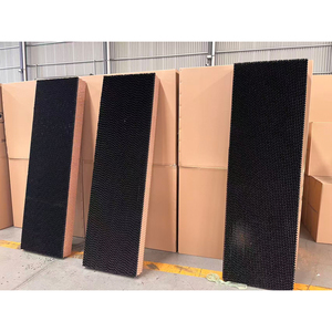 Panel de enfriamiento de panal de abeja de papel kraft para granjas montañosas, se adapta al <span class=keywords><strong>clima</strong></span> de pastizales <span class=keywords><strong>en</strong></span> colinas - Product Image 1