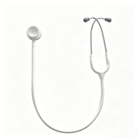 Stéthoscope classique III 5620 en acier inoxydable à double face pour l'auscultation cardiaque et pulmonaire, idéal pour les cliniques et hôpitaux
