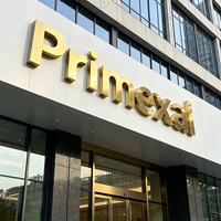 Lettres publicitaires personnalisées en acier inoxydable 3D rétroéclairées par LED avec contrôle par application, étanches IP65 pour la décoration de la maison et des entreprises