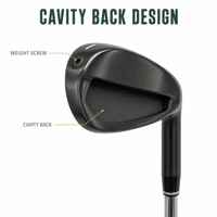 Fers de golf personnalisés OEM en acier inoxydable moulé en deux parties avec face usinée CNC pour hommes et femmes golfeurs