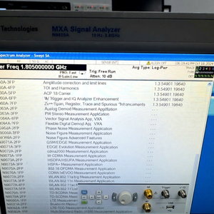 เครื่องวิเคราะห์ AGILENT/Keysight N9020A MXA ระบบ 3.6GHz มือสอง พร้อมการรับประกัน 1 เดือน สภาพ 80% รวม OPT - Product Image 1