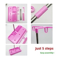 Support de bobine multifonctionnel 9-en-1 pour machine à coudre domestique, support de fil pour broderie, quilting et accessoires de couture