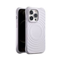 Coque antichoc populaire en silicone imitation couleur unie, moulée par injection, pour iPhone 17 Pro Max, avec protection magnétique sans fil