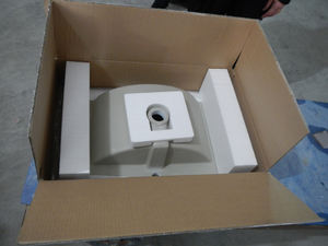 Armoire en céramique de porcelaine d'évier populaire de 80cm <span class=keywords><strong>sous</strong></span> le <span class=keywords><strong>lavabo</strong></span> de comptoir pour la salle de bains - Product Image 4