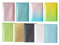 Sachet plat thermoscellable en aluminium à trois soudures latérales, couleur dégradée, avec logo personnalisé, pour échantillons cosmétiques, masques et packs surprises - Vente en gros