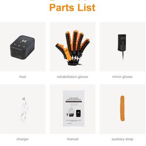 Nouveau modèle 2 mains AVC électrique personnes âgées paralysie thérapie doigt exercice main robotique gant AVC dispositif de réadaptation - Product Image 6
