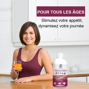 Sirop Prise de Poids Marque Blanche Multivitamines pour Femmes Adultes, Complément <span class=keywords><strong>Herbal</strong></span> pour Prise de Poids - Product Image 5