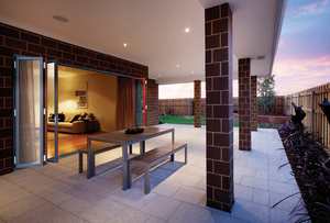 SZG Cadre en <span class=keywords><strong>bois</strong></span> Portes accordéon extérieures en aluminium Patio Portes pliantes en verre - Product Image 4