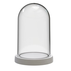 Kích thước lớn vĩnh cửu Hoa <span class=keywords><strong>Dome</strong></span> với PS rõ ràng Cover & ABS cơ sở | Trắng hoặc đen bảo quản hoa hiển thị cho xuất khẩu và các sự kiện - Product Image 3