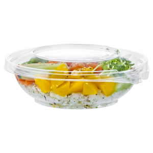 Ensaladera desechable de 16oz con Concha a prueba de manipulaciones de gran calidad, Tira sin rasgaduras, materiales reciclados para uso alimentario - Product Image 4
