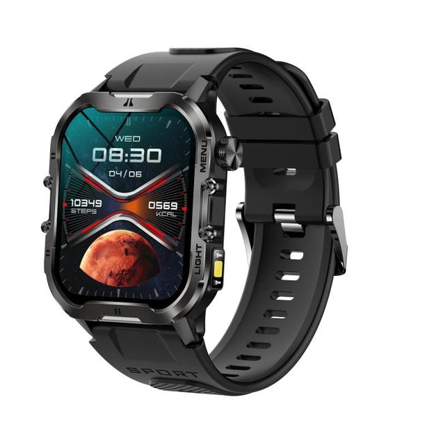 2024 New T26 Smartwatch 1.96 Inch IPS Screen 370 MAh Battery IP68 Waterproof Outdoor Sport Features Answer Call Sleep Tracker