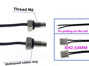 Smart Electronics <strong>NTC</strong> Thermistor Thread M6 <strong>Temperature</strong> <strong>Sensor</strong> 304 Stainless Steel <strong>Ntc</strong> 100k <strong>Temperature</strong> <strong>Sensor</strong> - Product Image 5