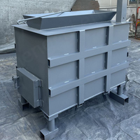 Incinérateur de déchets ménagers multifonctionnel 10-500 kg/h Poubelle pour le traitement des déchets Equipement de brûlage Nouveau moteur d'occasion