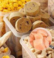 Friandises pour chats et chiens : Gâteau de viande de foie de poulet lyophilisé, riche en protéines, sans sucre, faible en gras, délicieux, à base de viande crue et d'os