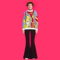 Pull-over personnalisé pour femmes vêtements pour femmes pulls pour femmes à manches longues tricoté pour filles pullovel tricots pour femmes