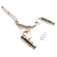 Système d'échappement Catback en acier inoxydable pour SCION FRS 13UP