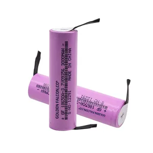 Lithium Ion Batterij 18650 3.7V 3000Mah Hoge Capaciteit Oplaadbare Cilindrische Li-Ion Batterij