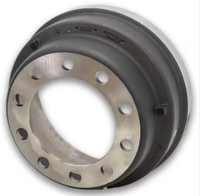 Tambour de frein robuste pour semi-remorque RR3758X 3710 3758 en fonte, 16,50 pouces, composants de système de freinage de haute qualité