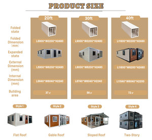 Casa Container Espandibile con <span class=keywords><strong>3</strong></span> Camere da Letto, Villa Prefabbricata di Lusso a Doppio Strato, Modulo Abitativo Moderno, Suite per Ospiti da Giardino - Product Image 4