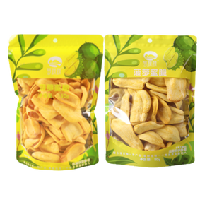 批发热卖热带水果天然零食菠萝蜜薯片清真认证制造商价格真空油炸菠萝蜜 - Product Image 2