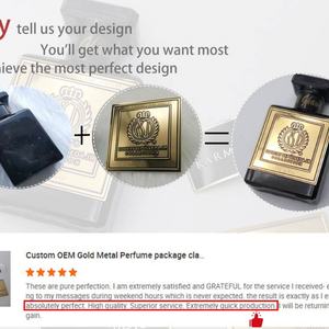 Etiqueta Adhesiva Personalizada para Botellas de Perfume de Lujo OEM, con Logotipo de Marca en Relieve y Acabado Brillante para Cosméticos y Mascarillas Faciales - Product Image 5