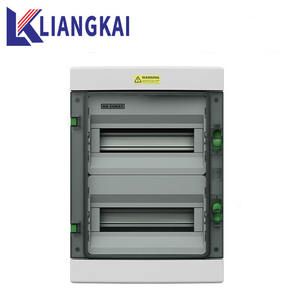 <span class=keywords><strong>HA</strong></span>-24WAY屋外IP65防水ABSプラスチックコントロール & 配電ボックス63Aサーキットブレーカーアンボックス63A電流 - Product Image 1