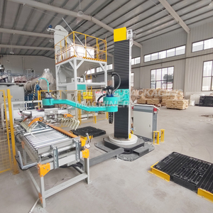 15kg 25kg 40kg cột đơn palletizing Dây chuyền đóng gói Hộp máy palletizer gạo xi măng gỗ viên túi palletizer Robot - Product Image 5