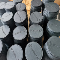 Sous-verres en cuir personnalisés très demandés – Fournisseur chinois – Sous-verres en cuir PU sur mesure pour boissons, vente en gros