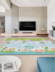 Manta de espuma XPE para niños, tapete de juego de espuma suave para gatear, juguetes para niños, <span class=keywords><strong>alfombra</strong></span> <span class=keywords><strong>plegable</strong></span> de actividades con bolsa de regalo - Product Image 5