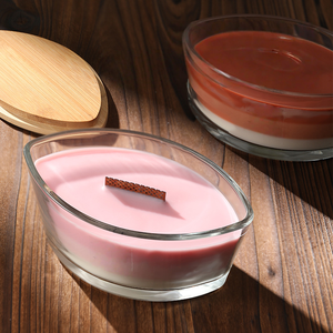 Coffret Cadeau pour Petites Entreprises : Bougie de Soja en Forme de <span class=keywords><strong>Bateau</strong></span> avec Couvercle en Bambou, <span class=keywords><strong>Cire</strong></span> Stratifiée, Remplissage pour Boîte d'Abonnement en Gros, Cadeau Personnalisé - Product Image 3