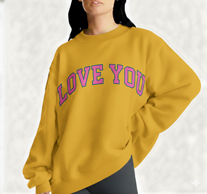 Sudadera Personalizada Informal con Logotipo Bordado en la Parte Delantera, de Felpa Gruesa de 400 g/m², de Poliéster/Algodón, con Cuello Redondo, para Mujer - Product Image 1
