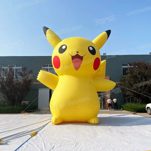 Vendita calda adorabile 2m PVC grandi personaggi dei cartoni animati palloncini modello gigante gonfiabile Pikachu per bambini decorazione di eventi - Product Image 1