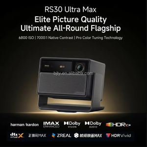 Nuevo <span class=keywords><strong>Proyector</strong></span> RS30 Ultra Max 6800ISO Lúmenes Láser 4K Ultra HD Portátil para Cine en Casa y Videojuegos con Zoom Óptico y Apertura de 7 Etapas - Product Image 1